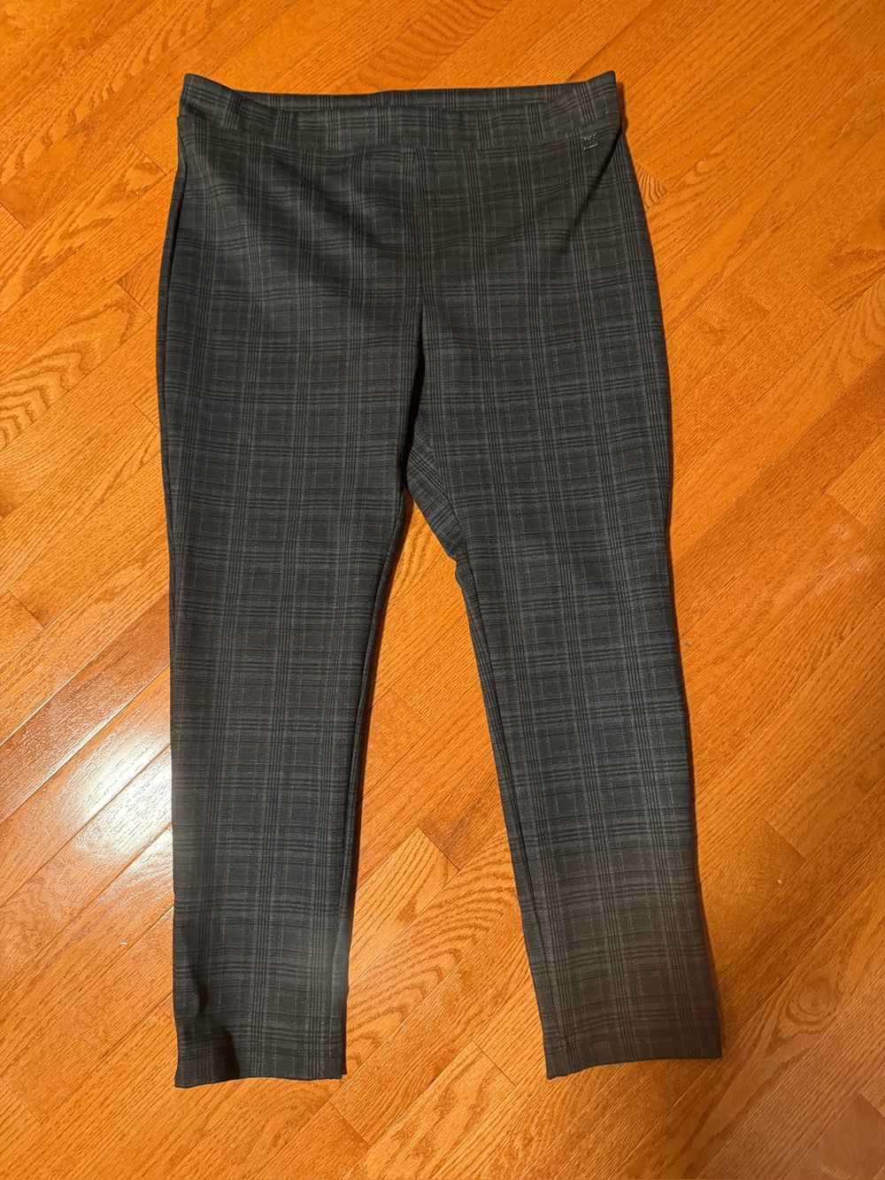 Calvin Klein grey glen plaid dress pants women’s xl